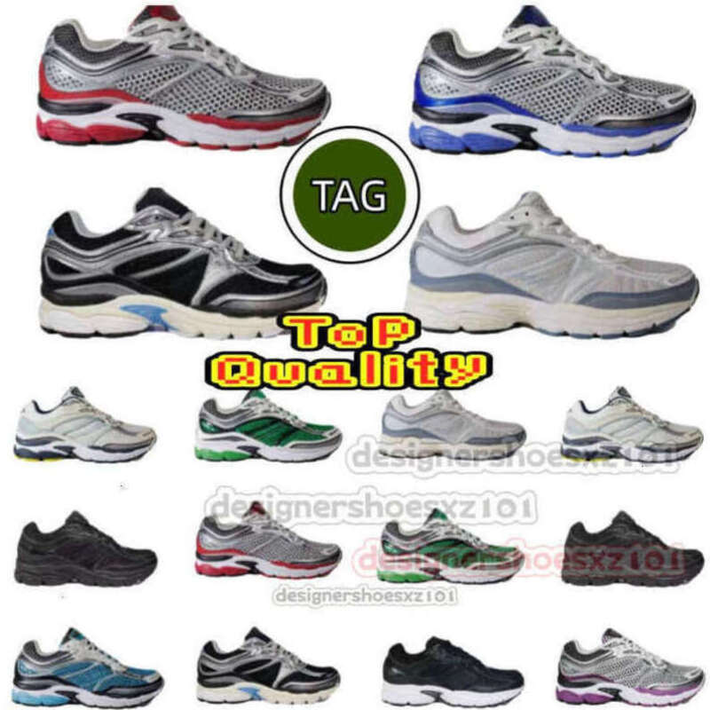 Sauconyy Omni 9 Shoes Designer Sport Shoes Outdoor Sauconys Running Shoes Shock Absorption Wear Resistant Thick Sole Grey White Mens Trainers No Box