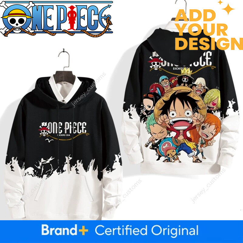 Chaqueta con forro polar de colaboración de una pieza, sudadera holgada de gran tamaño con dibujos animados de Zoro para otoño e invierno, sudadera