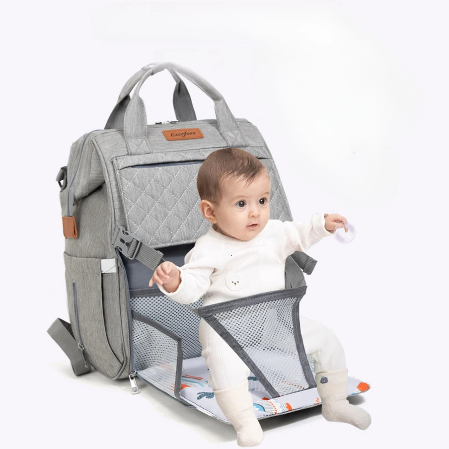 2026 New Maternity Fashionable Export Quality perfume USB Convenient Minimalist Lightweight cologne Travel Diaper Large Capacity Mom Bag Designer Fa