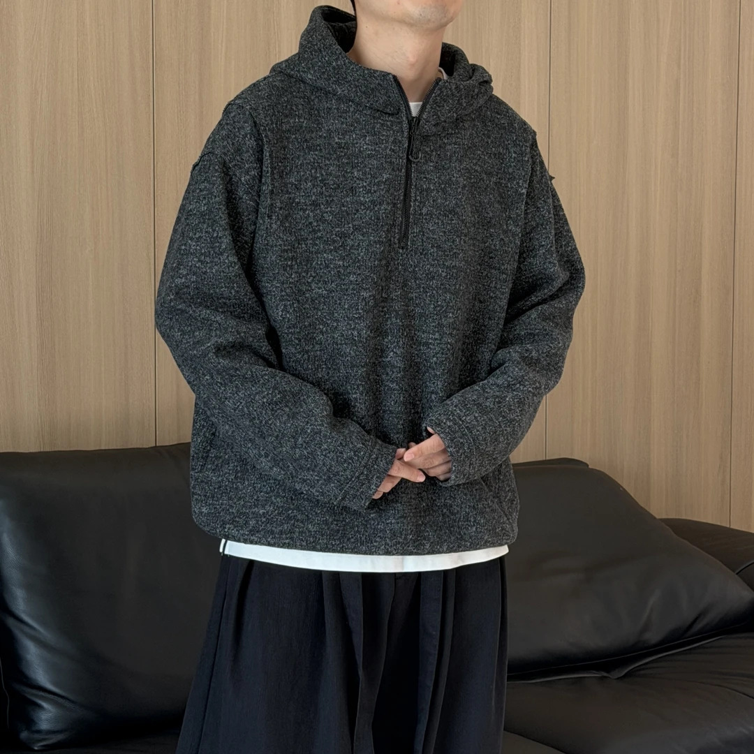 Luxury Brand Designer High-quality Casual Casual Style Long-sleeved Versatile Autumn New Style Hooded Sweatshirt Loose Trendy Collar Fashionable