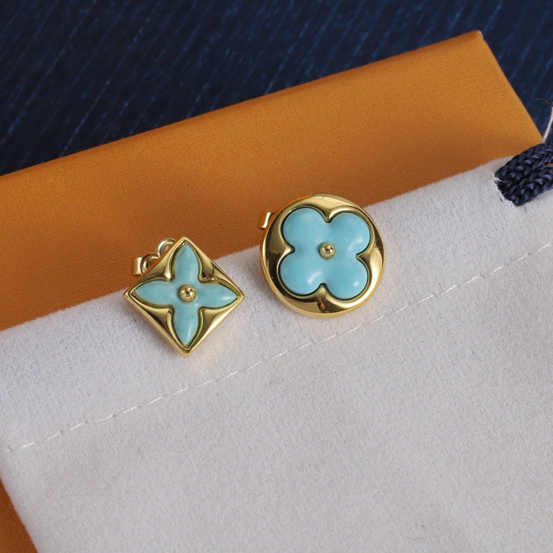 Luxury Designer Earring Women Fashion Earrings Letter Flower Stud Top Quality Engagement Earring For Lady