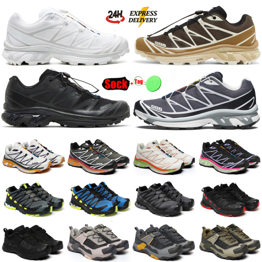 Designer shoe Running shoes Xt6 XT-6 XA Pro 3D Ultra 5 Mens Womens Sneakers Trail Hiking Triple Black Silver Grey Brown White Outdoor Sports Trainer