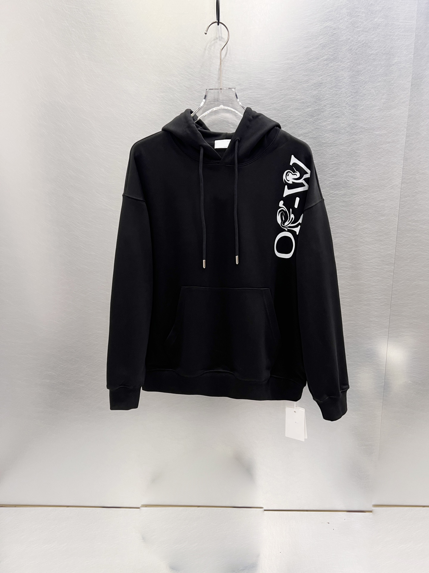 Men's sweatshirt, high-quality hooded sweater, fashionable pullover, long-sleeved zipper coat, letter-printed winter clothing, casual sport shi