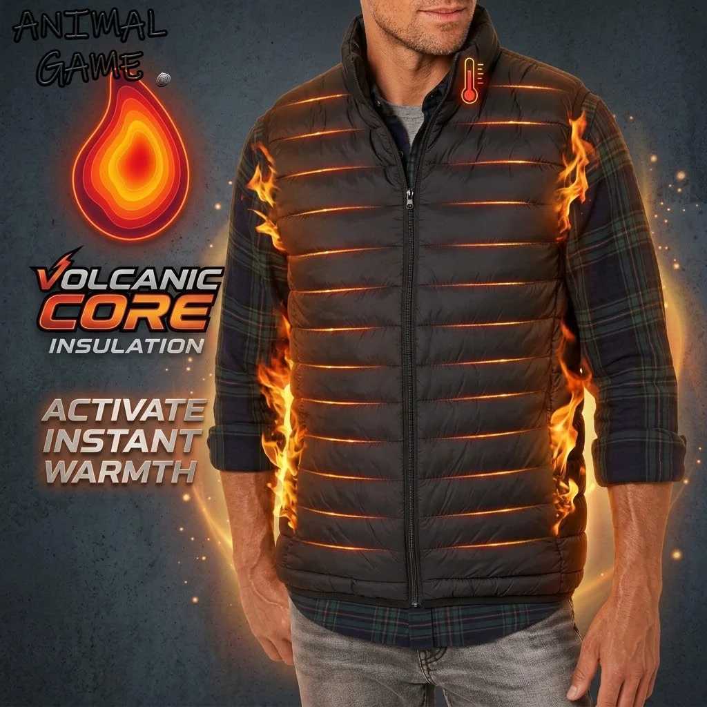 Men's Men's Autumn Down Parkas Lightweight Vest Stand Collar Casual Sleeveless Jacket Winter Warm Padded Coats Outerwear for Men Tops Work