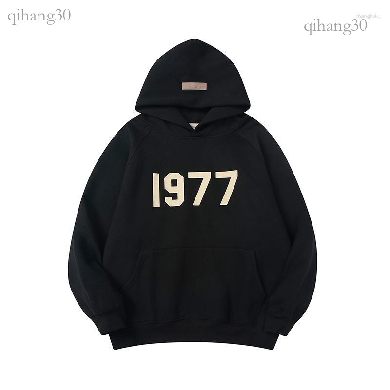 Essential Sweats Hoodies Designer Trendy Street Wear Esss 1977 Hoody Classic 3D Letter Print Loose Casual Jogging Esentially Tracksuit Essentialys S