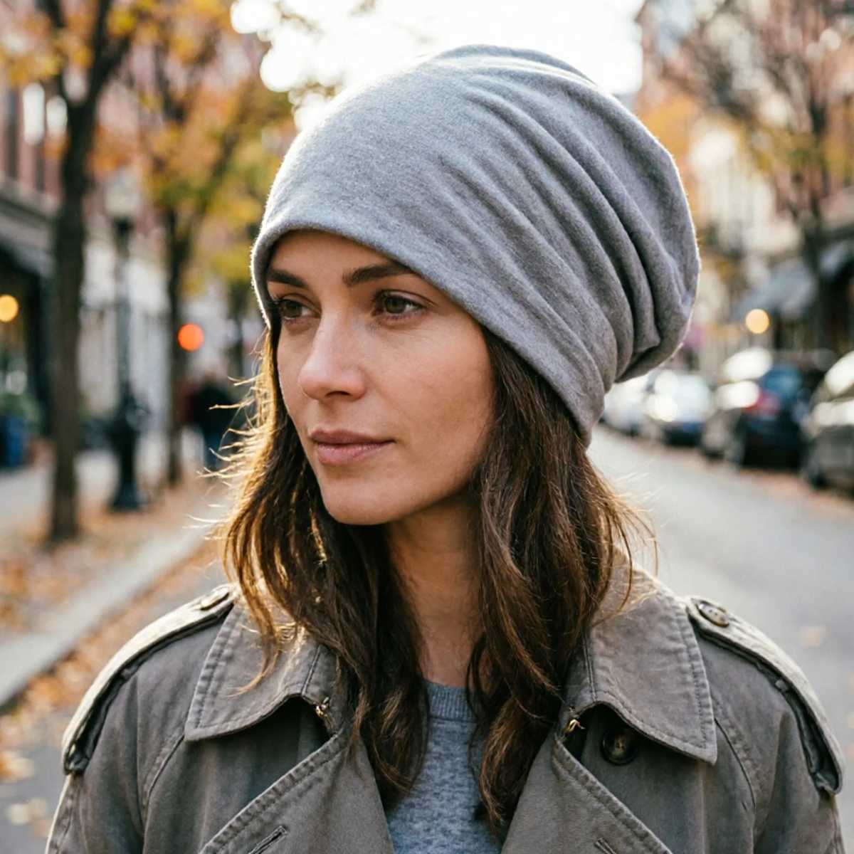 Solid Color Unisex Slouchy Beanie Soft Lightweight Winter Warm Cap for Men Women Hip-Hop Baseball Tennis Running Daily Wear Z260922