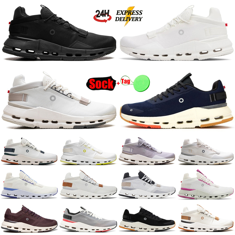 Designer Hommes Femmes Chaussures de course OC Coudnova 2 Nova Form Cloudflyer 5 Baskets Ice Sand Triple Noir Blanc Beige Gris Rouge Bleu Rose Te