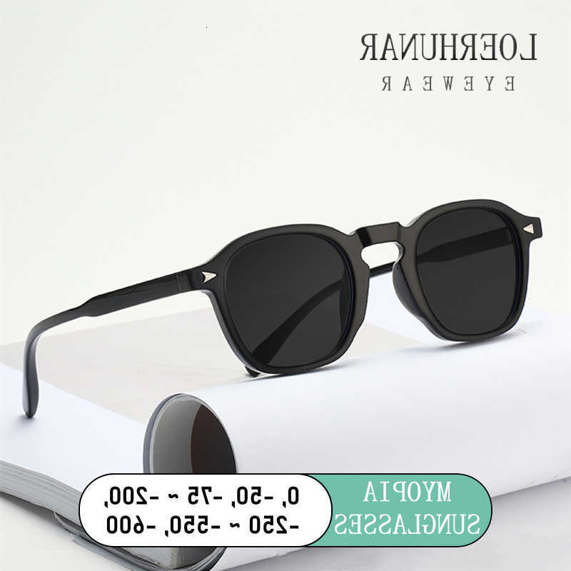 Designer Sunglasses LOERHUNAR Classic New Fashion 2025 Luxury Vintage Custom Oval Shades Retro Myopia Sunglasses Women Men Solar GafasT260923