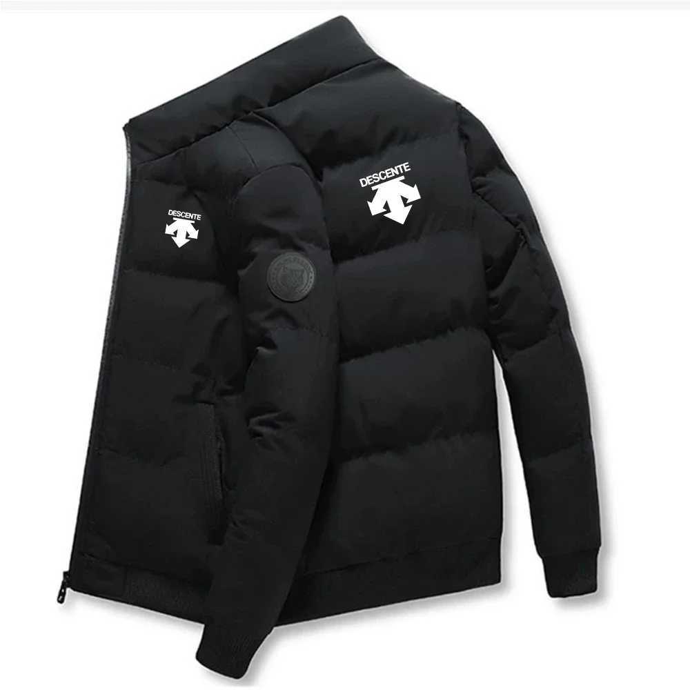 Down Parkas 2026 Autumn/Winter Men's Men's New Style Casual Standing Warm Jacket Coat Outdoor Fitness and Sports Trendy Cotton Coat C26092