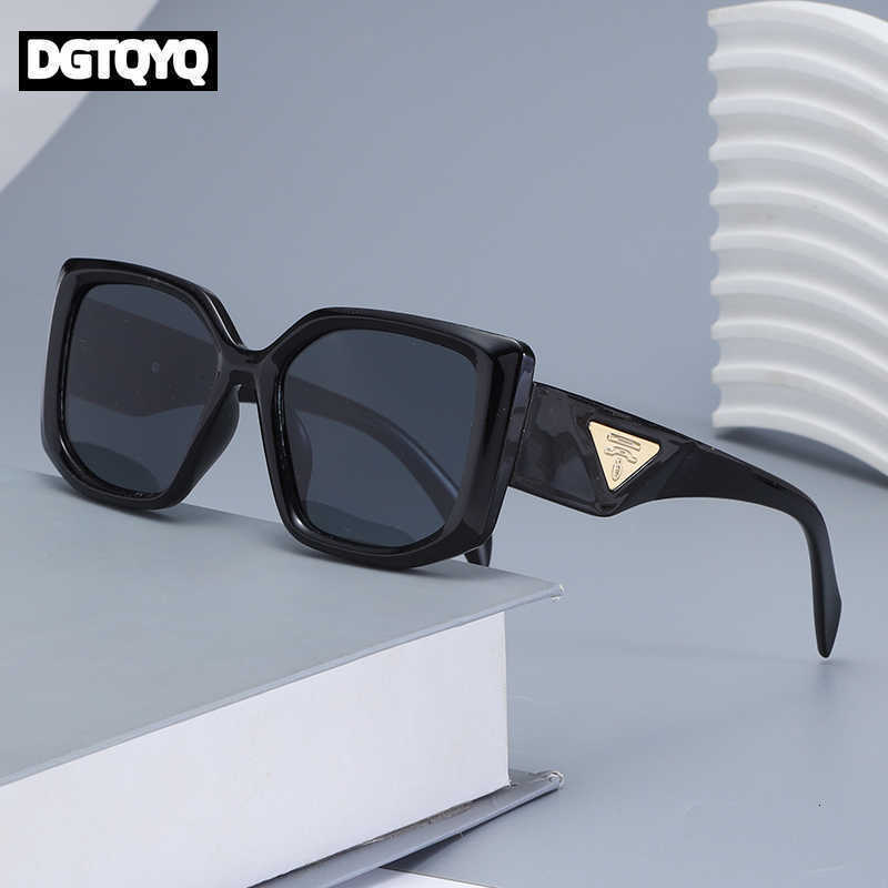 New Sunglasses 2026 Luxury Premium Shades Designer Black Brand Sunglasses Men Triangle Golden Label Square Sun Glasses for WomenT260923