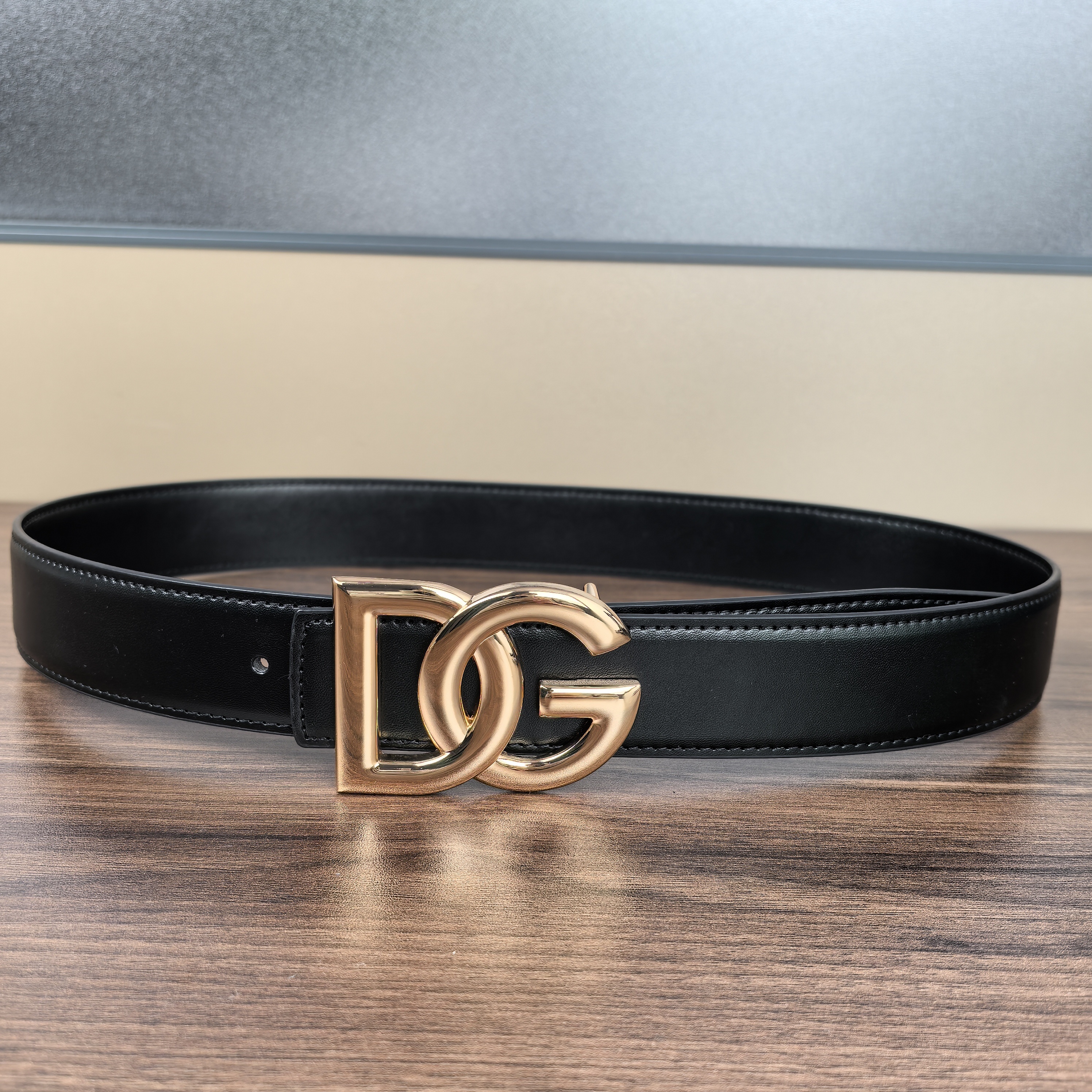 Top Fashion black golden DG Belt Luxury Designer Men's Letters Belt High Quality Leather Belt Gold Silver black belt 3.8cm with Box