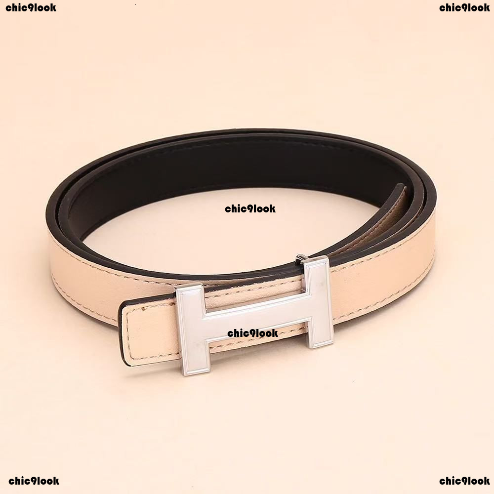 h Belts for women designer Fashion Smooth Buckle Belt Retro Design Thin Waist Belts for Womens Width 2 5CM ceinture luxe Cowhide more Color top clas