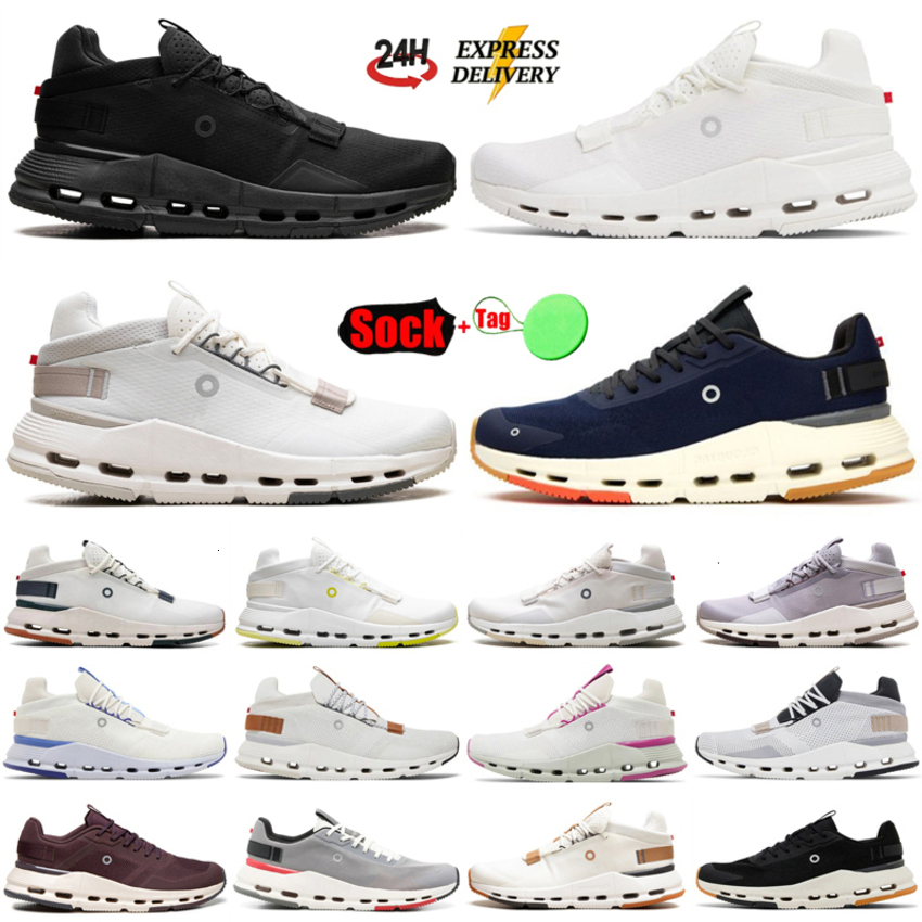 Designer Mens Womens Running Shoes OC Coudnova 2 WMNS Ice Sand nova Form 2 Cloudflyer 5 Sneakers Triple Black White Anti-slip Abrasion-resistant Spo
