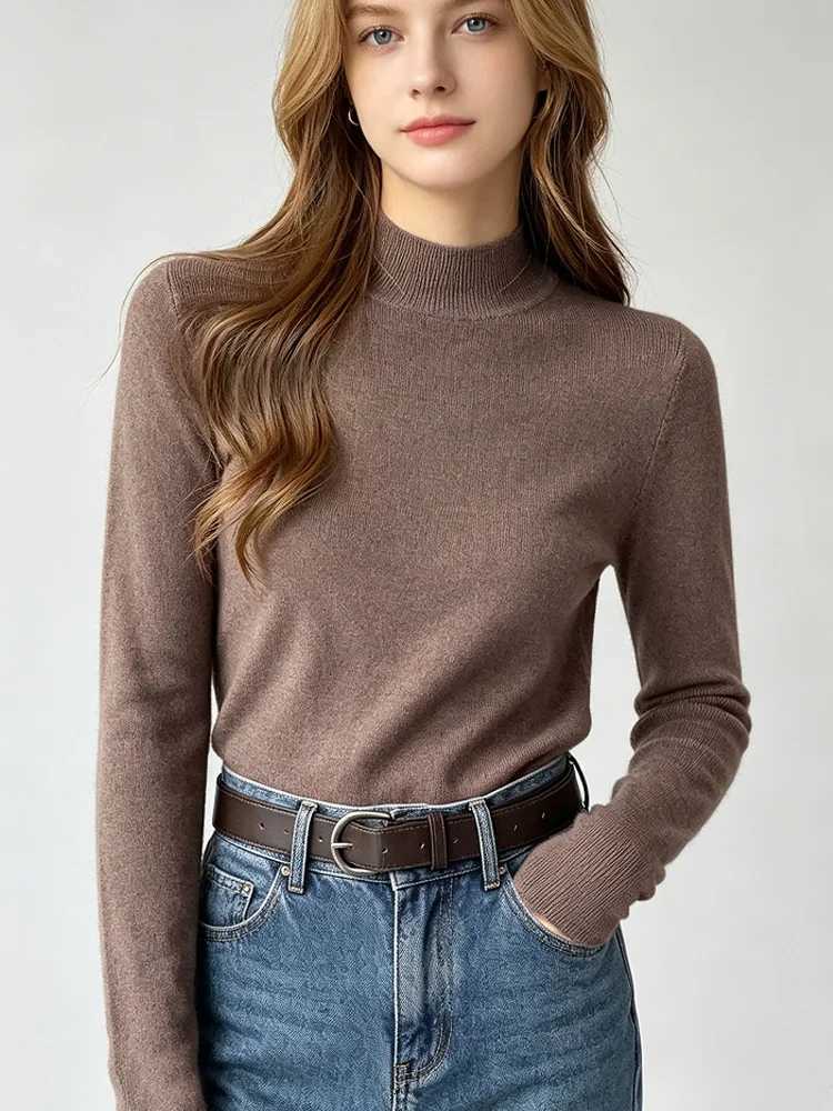 Women's Sweaters New Fashion Thin Jumper Knitted Pullovers Sweaters Women Autumn Winter Slim Chic Long Sleeve Women Sweaters Office Knit Tops H