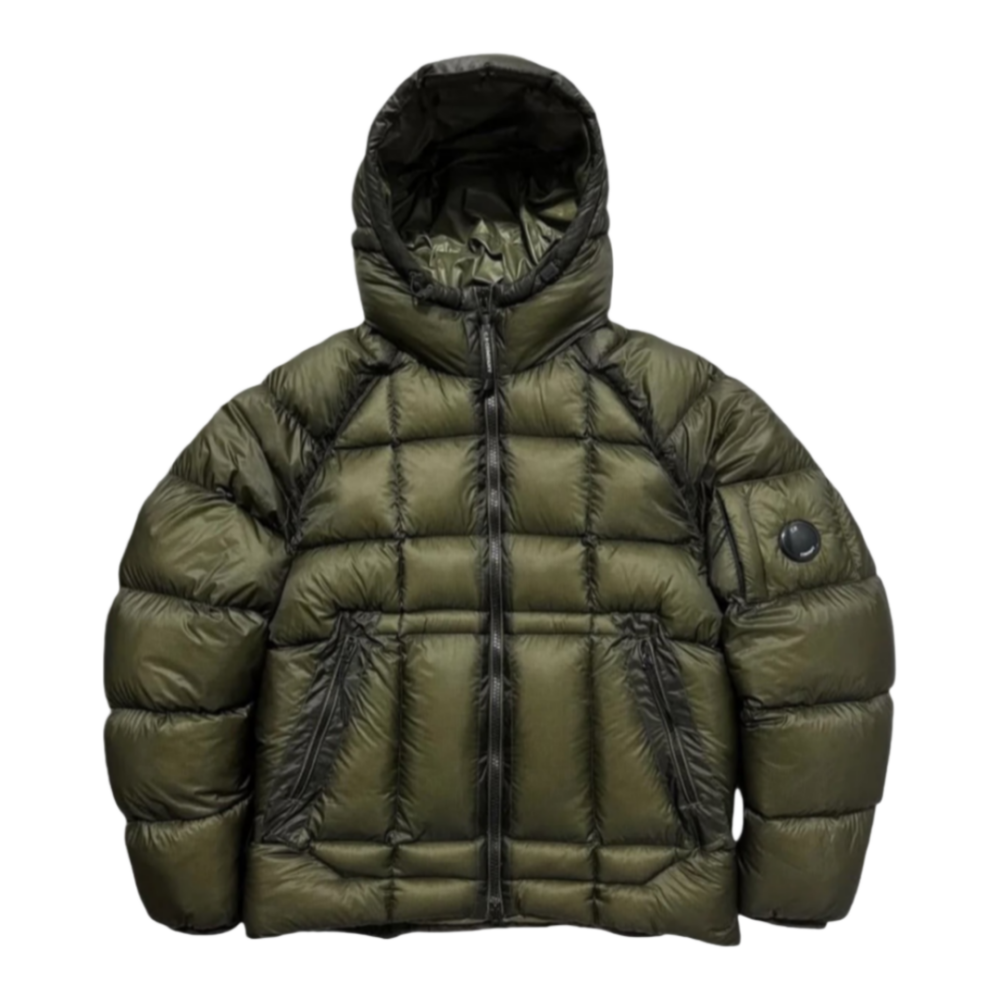 Mens Designer Puffer Jacket Doudoune Cpcomponyyyyy Winter Jacket Goggle Lens Mens Jackets Suit Sports jacket Designer Correct Version 1:1 Arm Lens D