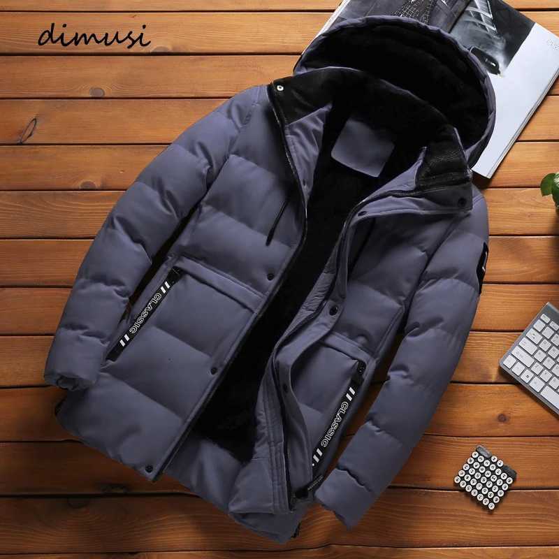 Men's Men's Winter Down Parkas Thicken Warm Parkas Fashion Men Thermal Padded Coats Outdoor Classic Windbreaker Hooded Jackets Men Brand C