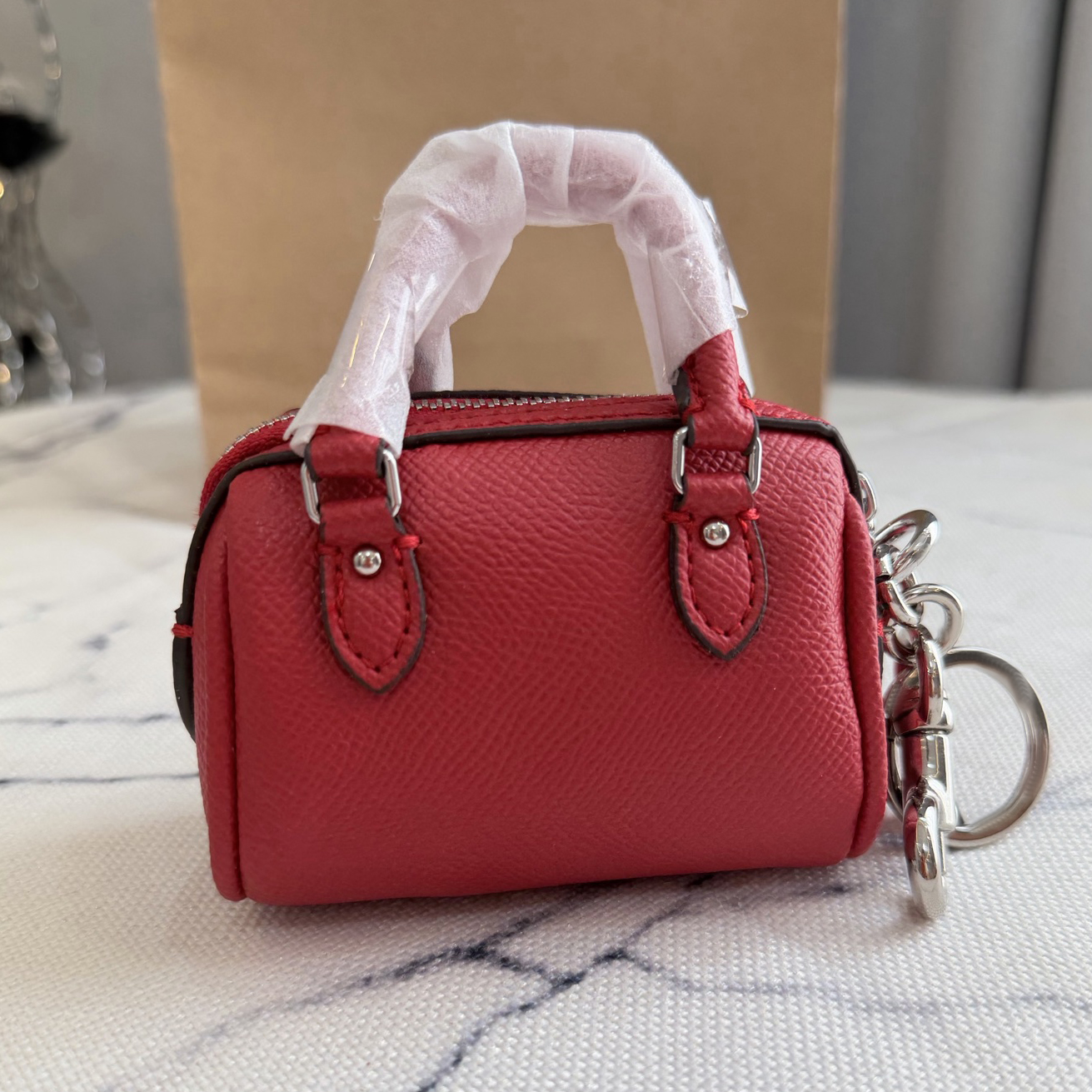 Wallet Designer Woman Coin Purse Portefeuille High Quality Synthetic Leather Coin Pocket Mini Pillow Bag with Keychain Wallets Women Borse Donna
