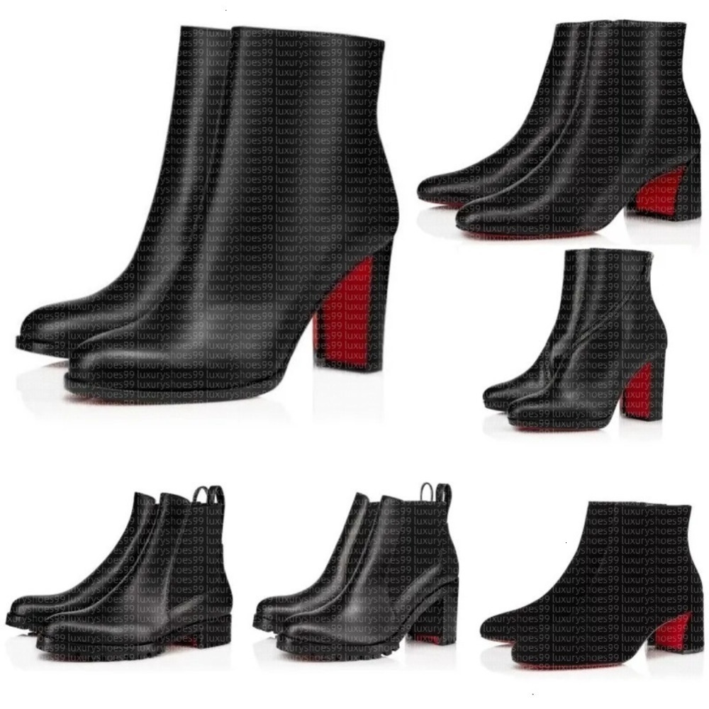 Knee boots designer womens red boots Over the Knee Heels Boots Women Classic Fashion Casual Heels Suede Brown Black Rivet heels designer ankle boots