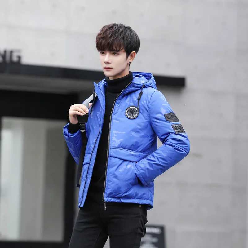 New Men's Men Down Parkas camouflage Duck Downs Jacket Outwear Thick Snow Parkas Hooded Coat Male Casual Thermal Windproof Downs Jacket C260922