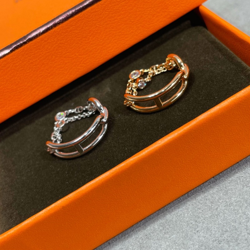 rings women's Designer rings for woman luxurious ring jewelry high-quality H brand lock hairband clasp three-in-one wedding ring Band Rings Eng