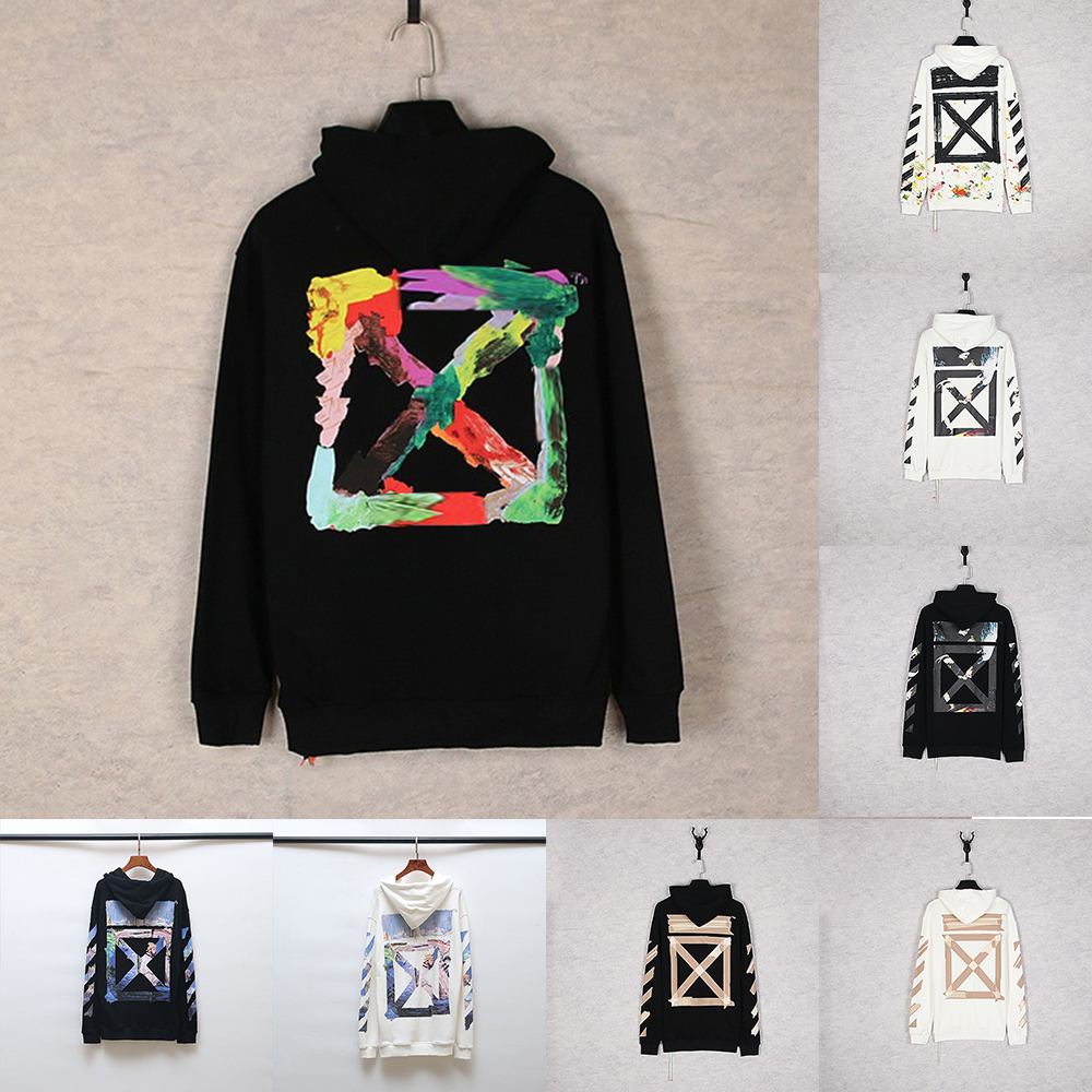Hoodie Mens Womens Designers Hoodies Hip Hop Men Streetwear Letter Man S Clothing Women Hooded Skateboards Hoody White Pullover Sweatshirt Clothes o