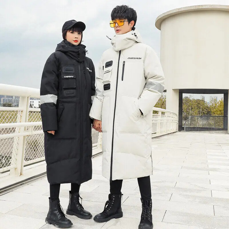 2026 Winter Cold resistant Warm Down Jacket High Quality Mens Women X-Long Winter Warm Fashion Parkas 260923