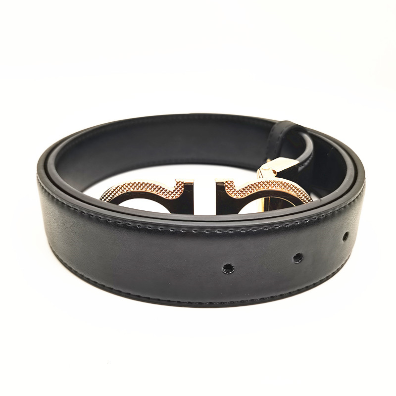 Mens Belt Belts for Women Designer 3.5cm Width F Buckle Fashion Classic Simple Man and Woman Brand Luxury Belt High Quality Bb Simon Belt Jeans Belt