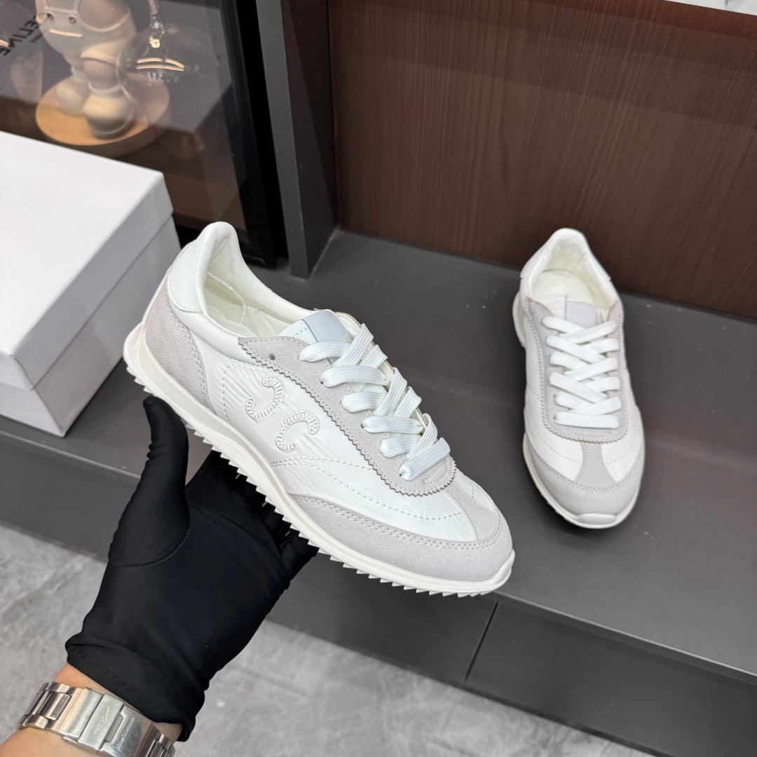 2026 Designer Shoes Women Retro Patchwork Sneakers high quality Lace-up Flat Casual Shoes Embroidery Logo Low Top Trainer Multi Colors