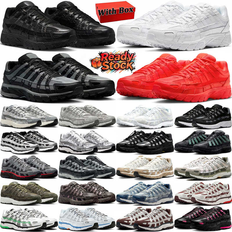 with box designer p6000 p 6000 running shoes for men women p6000s triple black white red grey silver d h gate mens trainers sports sneakers chaussur