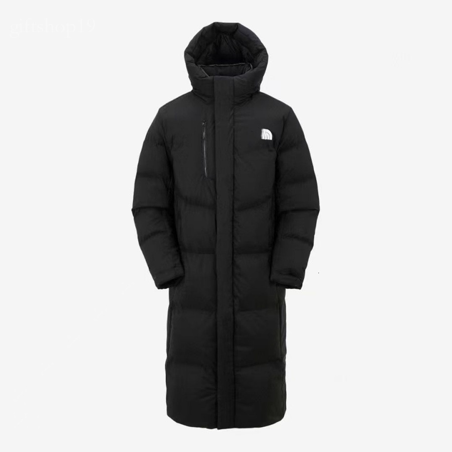 Mens Puffer Jacket Mens Down Jacket Men Winter Jacket Mens Coats Designers Winter Coat Women Doudoune Hooded Zipper Thick Black Long Designer Coat M