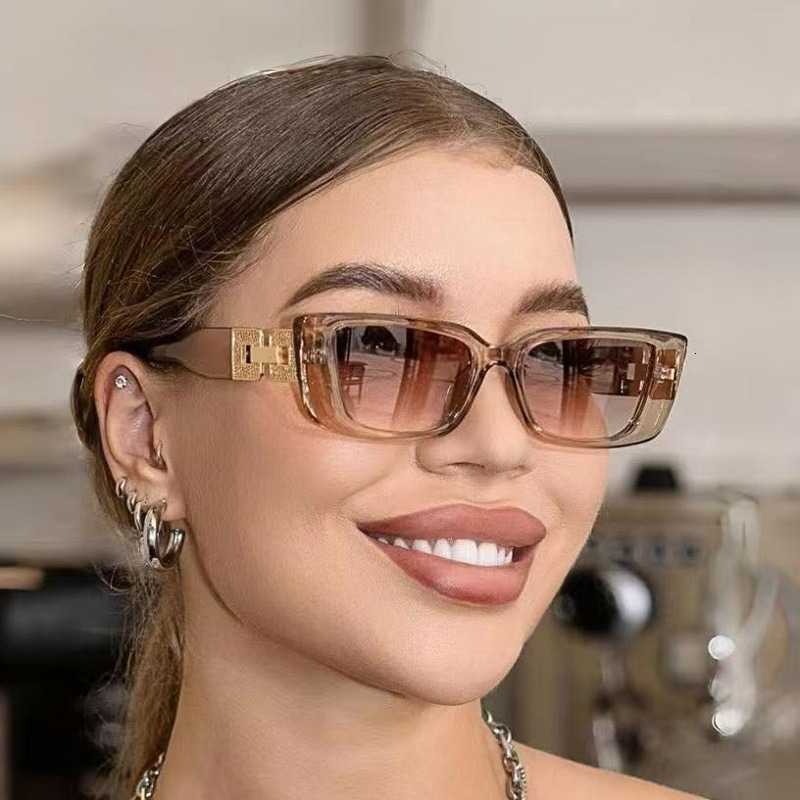 Irregular Sunglasses Y2k Cat Eye Sunglasses Women for Men Luxury Brand Designer Vintage Punk Glasses Popular Chain Classic EyeglassesT260923