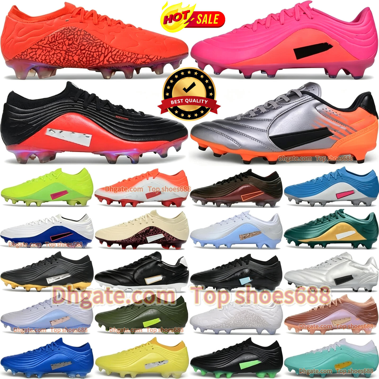Designer Tiempos Maestro Elite FG voetbalschoenen voor heren Ligera Pro voetbalschoenen Infrarood Grit Metallic zilver United Pack grote jongens out