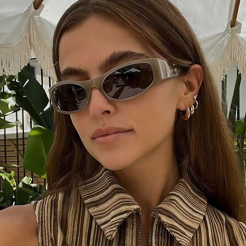 Trendy Steam Sunglasses Punk Oval Frame Women's Sunglasses Luxury Brand Designer Men's Outdoor Sports Drive Hiking Goggles UV400T260923