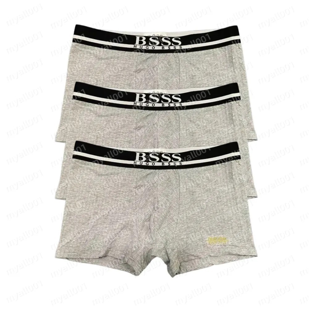 Men Designer Printed Cotton Boxer Briefs Sexy Comfortable Breathable Underwear