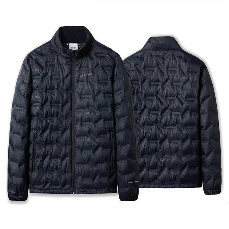 Winter Parkas Men's Men's Down Down Jacket 80% White Duck Down Waterproof Warm Hiking Climbing Coat for Outdoor Camping Trekking Sports C2