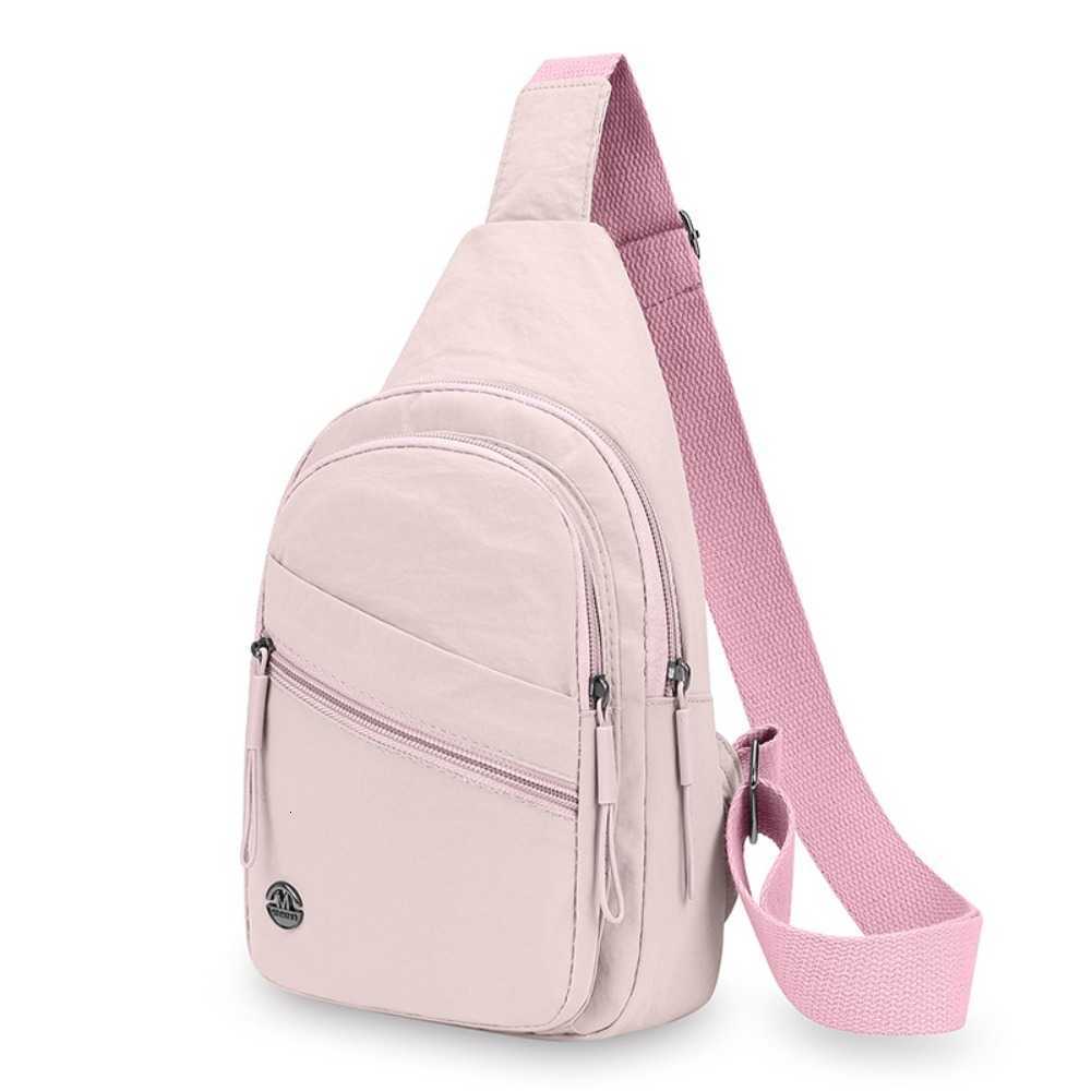 Cross Body Durable Large Capacity Crossbody Bag Spacious Waterproof Shoulder Bag Lightweight Solid Color Messenger Bag Korean Style D260923