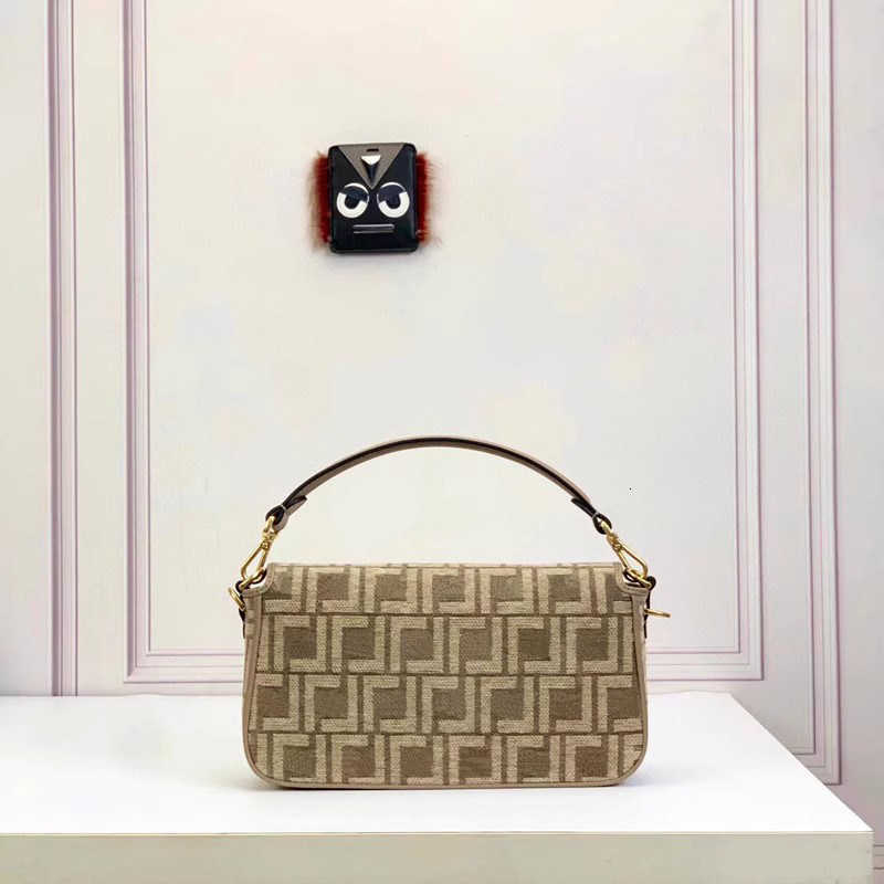 12A All-New Mirror Quality designer New chenille baguette bag casual tote bag trendy flap-over shoulder bag crossbody bag vintage pattern women'