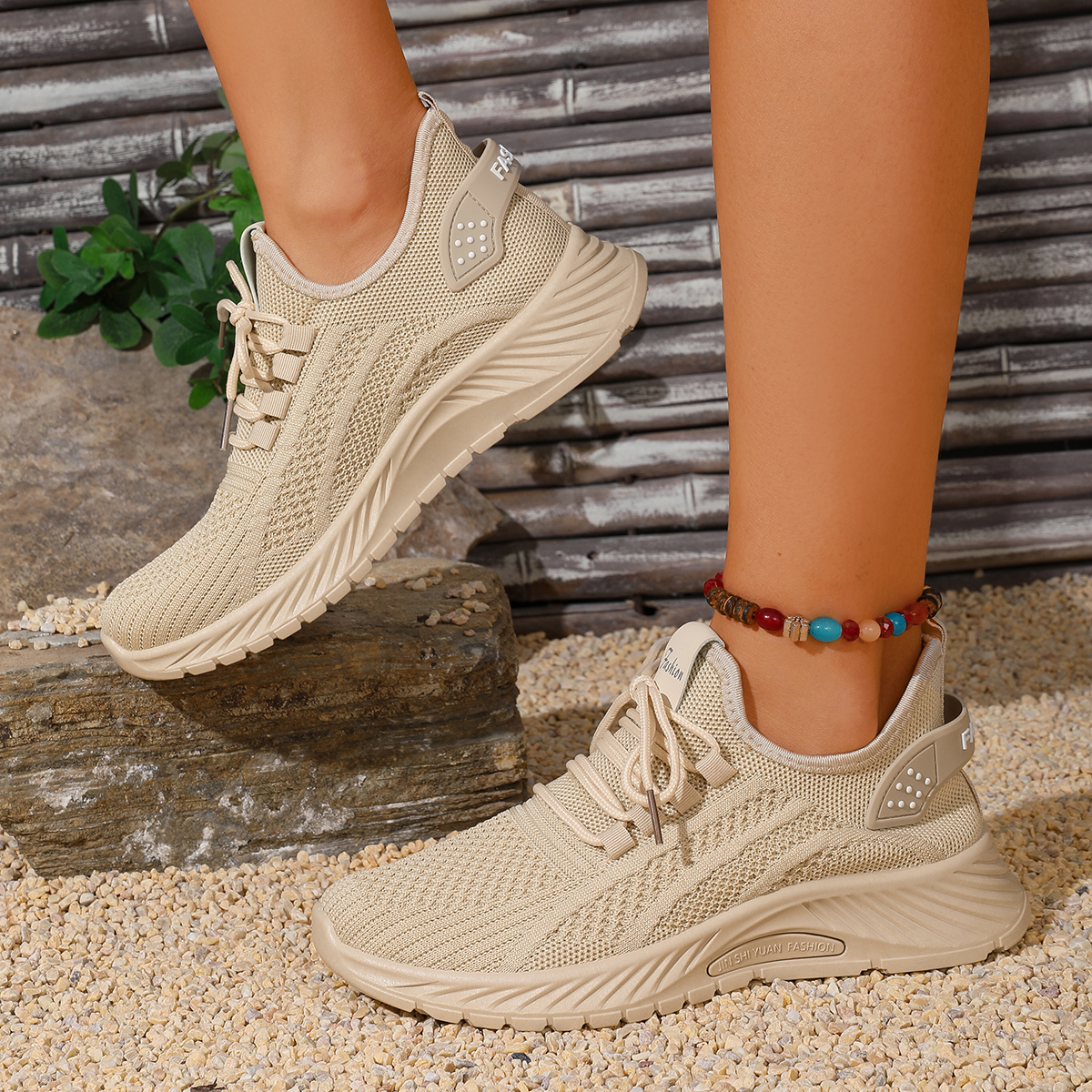 1806-Women's shoes summer breathable fashionable single shoe soft sole not tiring feet casual shoes trendy sports shoes women's style