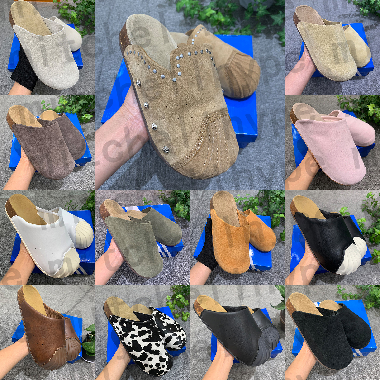 Free Shipping luxury original adimule slides clogs sandles for women designer slides clogs summer cool sandals sandale Shoes slides sandal flip flop