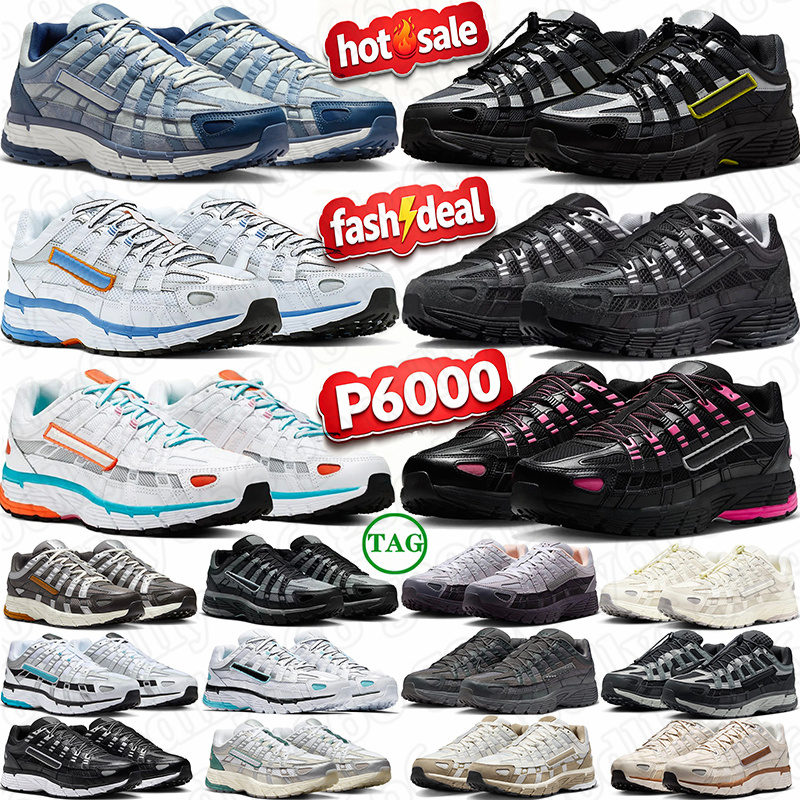free shipping p600 p-6000 p6000 shoes women men Designer Trainers Metallic Silver Light Bone Laser Fuchsia Triple Black Burgundy Outdoor Sneakers wi