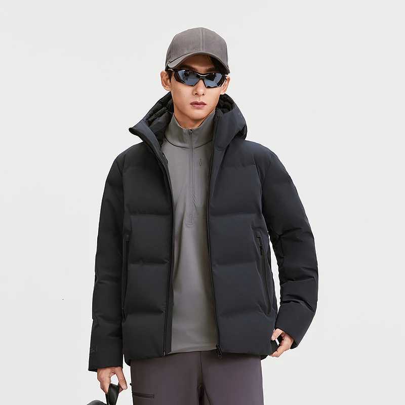 Men's Down Parkas Bosiden Mens Winter Goose Down Jacket Slim Fit Hooded Thermal Coat Windproof Outdoor Parka C260922