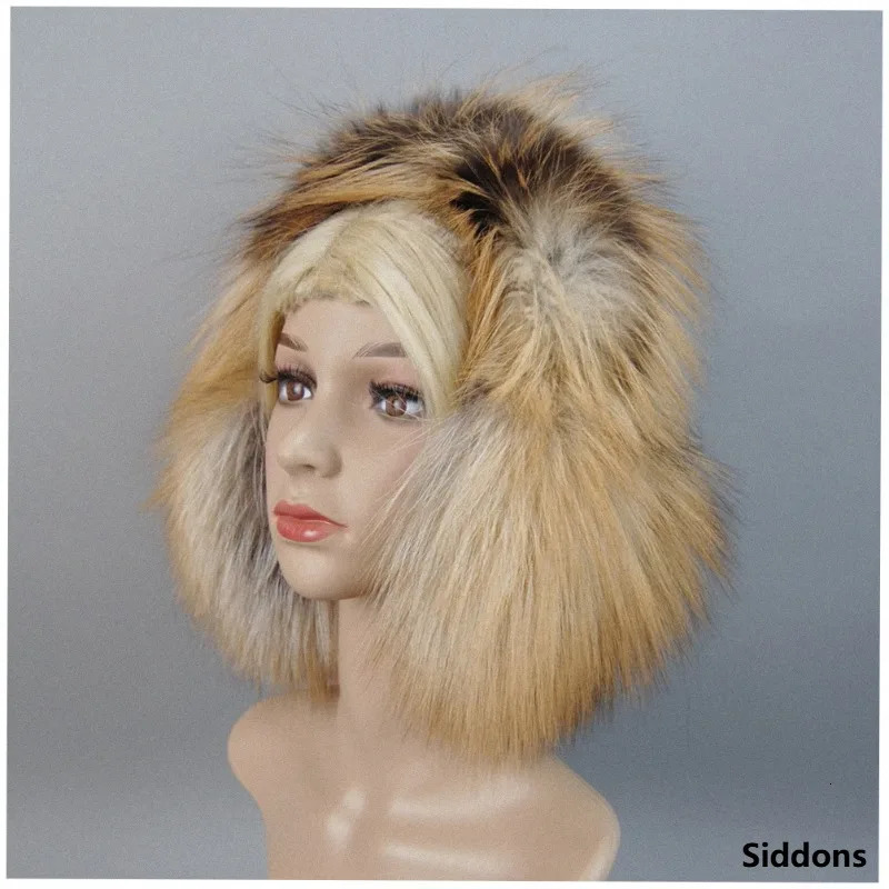 2026 Fashion Women Russia Winter Fox Fur Earmuffs Full Pelt 100% Natural Fox Fur Ear Muffs Thermal Girl Genuine Fur Earflap 260922