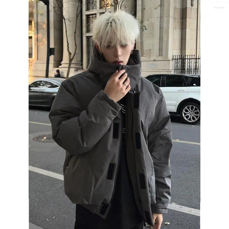 Ex Oversized Cotton Jaet Autumn Winter Embroidery Design Casual Trendy American High-End Outerwear Youth Ular Polyes...