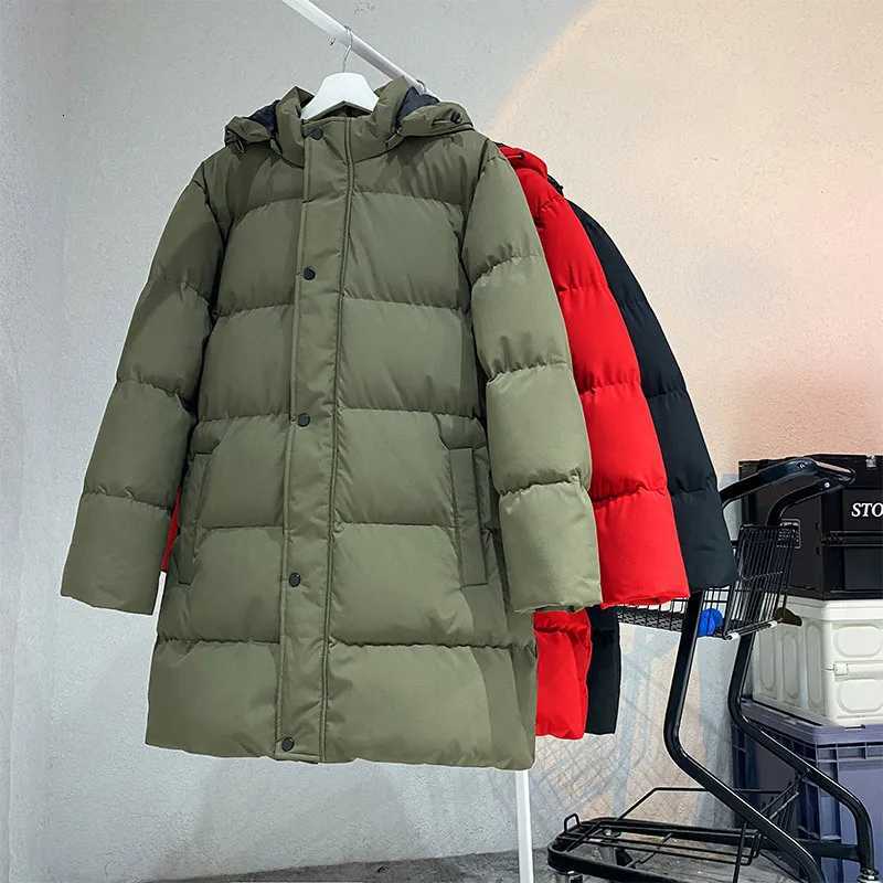 Men's Down Parkas Plus Size 8xl 7xl 6xl Men Casual Warm Padded Windbreak Outerwear Winter Parkas Men Thick Warm Jacket Parkas Male Long Parkas