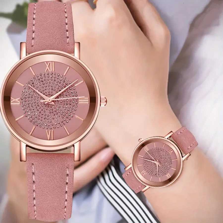 Relojes de Mujer Relojes de Mujer Reloj de Pulsera de Cuero de PU Reloj de Mujer Reloj de Mujer Reloj de Cuarzo Regalo del Festival Día de San Valen