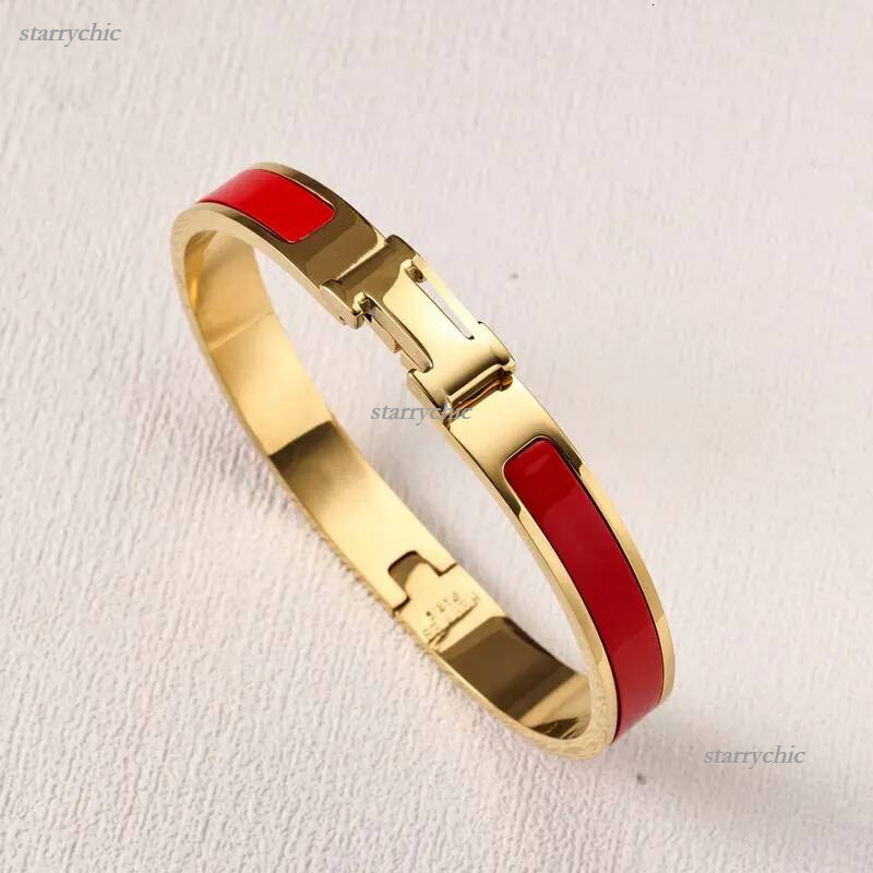 h bracelet for men woman herl bracelet gold plated stainless steel bangle luxury jewelry designers design Unisex hness bangles bracelets Chain gift