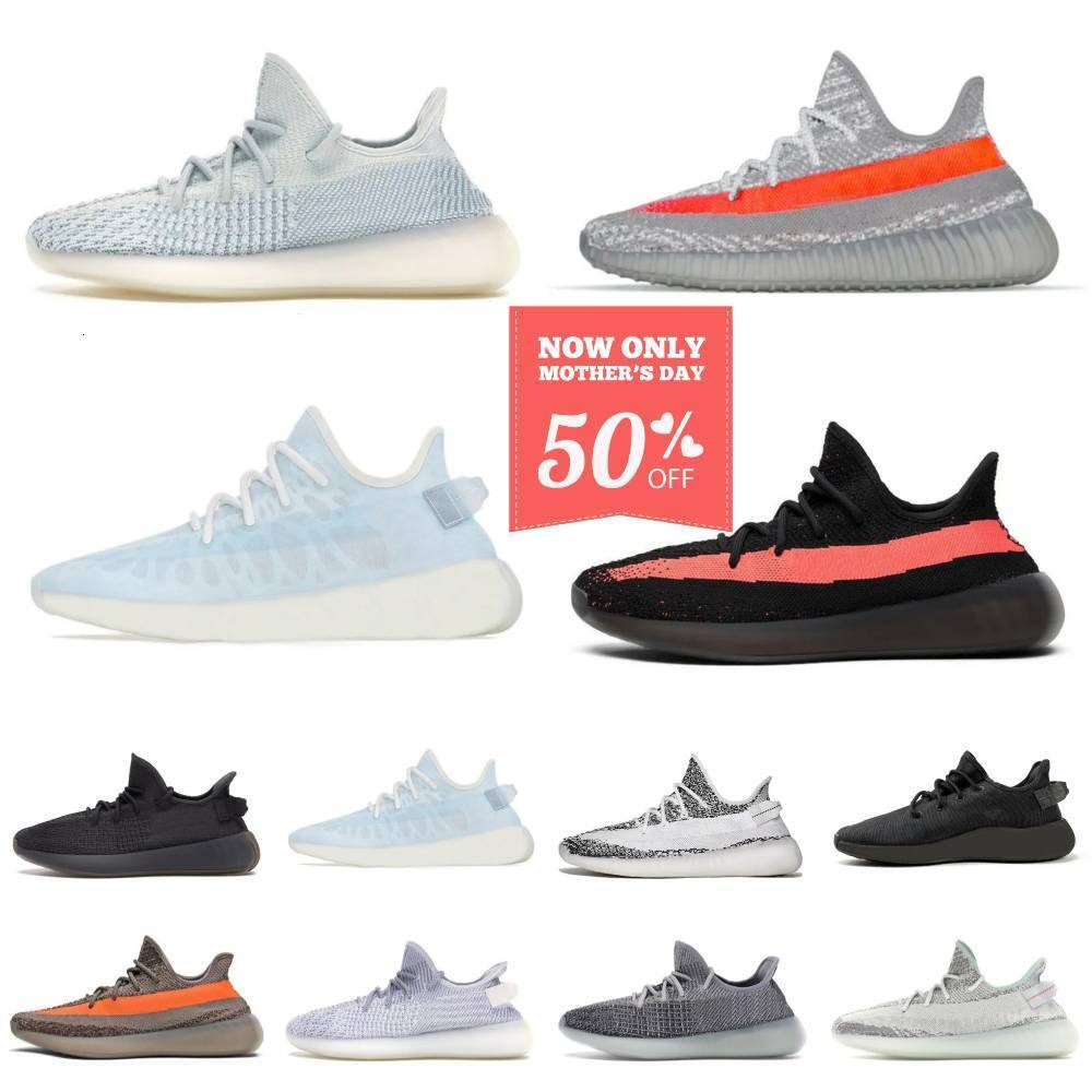 Designer Three Striped Sports Shoes Mens Women Vintage Static Black White Green Cinders Naturals Mesh Athletic Boost Bone Zebras Yeshayas Platform R