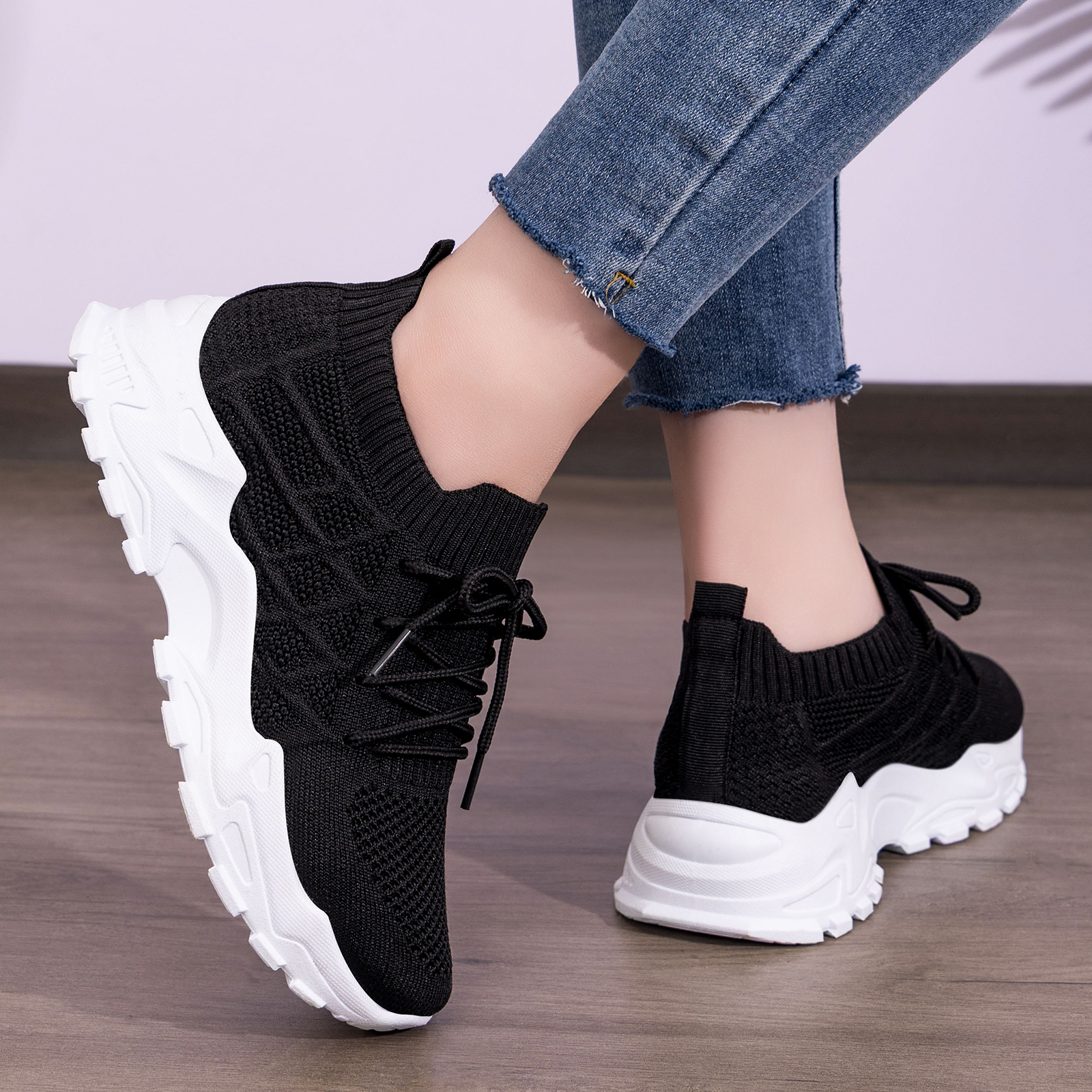 JM888 Women's sports and leisure shoes summer women's shoes multifunctional thin breathable sports mesh shoes