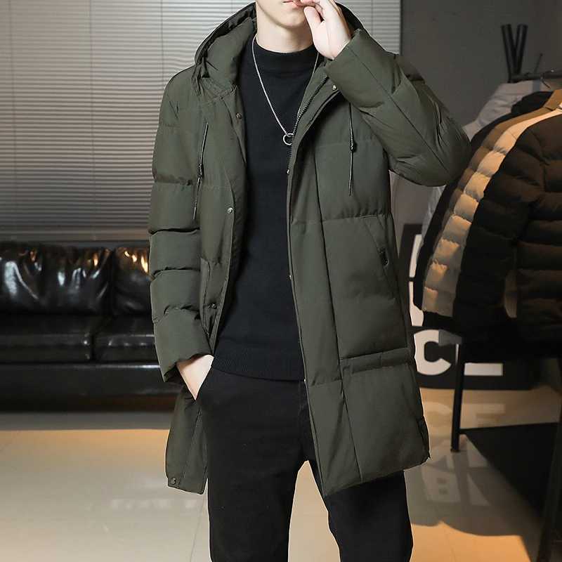 Down Parkas -30 Degrees Men's Winter Hot Thicken Men's Down Jackets New Warm Parka Men Women Casual White Duck Down Coat Winter Snow Overc