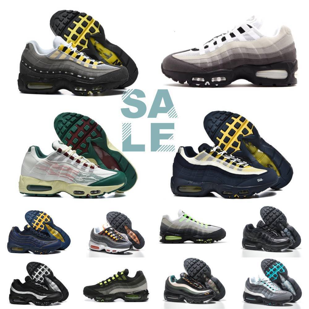 Designer 95 95S Sports Shoes Trainers Mens Big Bubble Neon Honey Black Triple Black Anthracite White Speed Yellow Granite Runner Shoe Pink Solar Red
